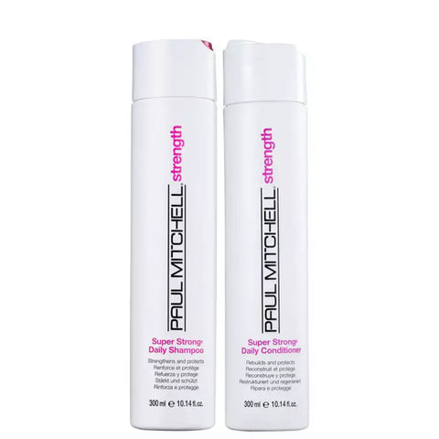 Kit Paul Mitchell Super Strong - Shampoo 300ml E Condicionador 300ml