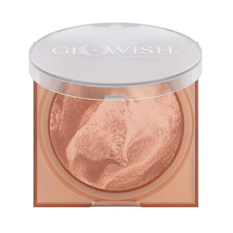 GloWish Soft Radiance Bronzing Powder Huda Beauty - 02 Medium Iluminador