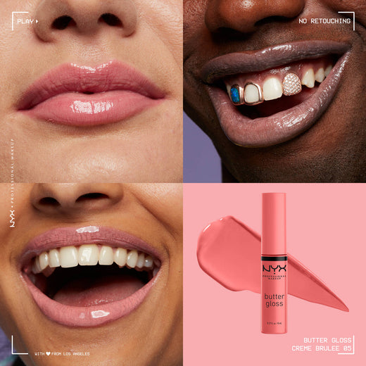Gloss NYX - Crème Brulee 8ml