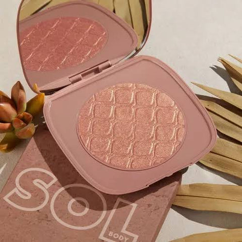 Colourpop Iluminador Sol Body Shimmer Fire Up 10g