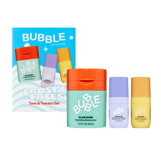 Kit Bubble Frosty Faces, 3 peças com Slam Dunk 30ml, Water Slide 5ml e Day Dream 5ml - Skincare