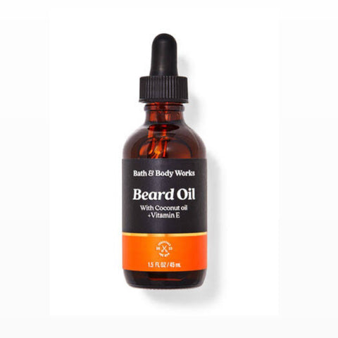Beard Oil - Coconut Oil & Vitamin E para Barba
