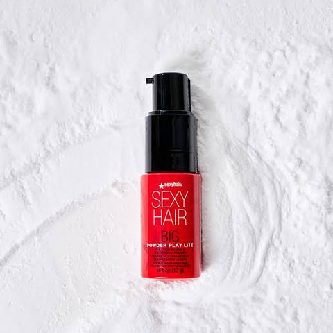 SexyHair Pó volumizante e texturizante Big Powder Play | Incolor no cabelo