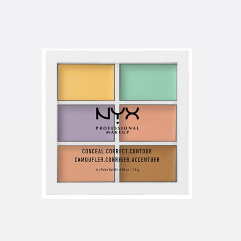 Paleta De Corretivos - Color Correcting 6 Cores Nyx