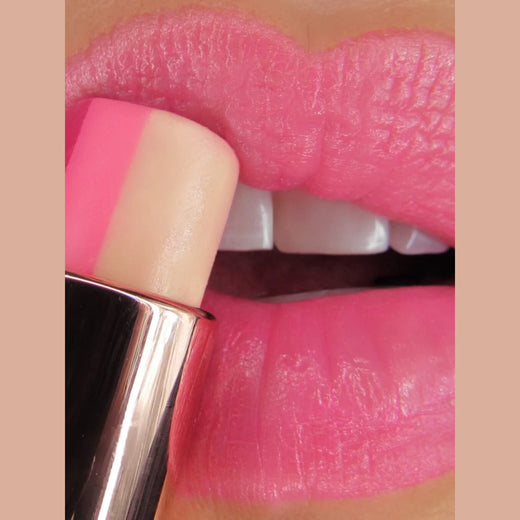 Bálsamo labial colorido morango rosa - Winky Lux