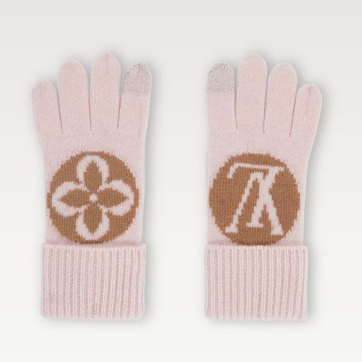 Conjunto Louis Vuitton – Luvas e Gorro LV Medallion