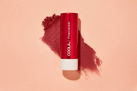 Protetor solar em bálsamo labial colorido - Coola Firecracker