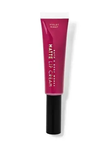 Batom Líquido Matte, Lip Cream, Violet Night, Bath & Body Works 12.5ml