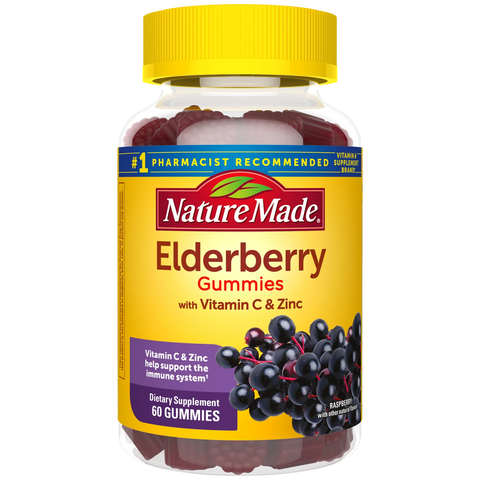 Elderberry Gummies - Vitamina C e Zinco