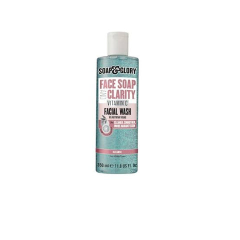 Soap & Glory Face Soap & Clarity - 3-in-1 Daily Vitamin C Facial Wash, 11.8 oz