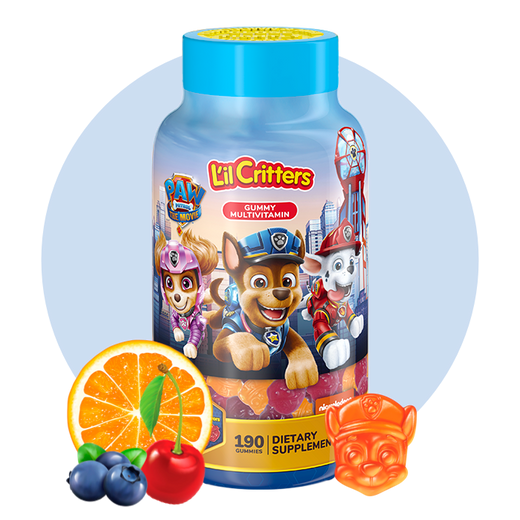 L'il Critters Paw Patrol Gummy - Multivitamínico para crianças 190 gomas