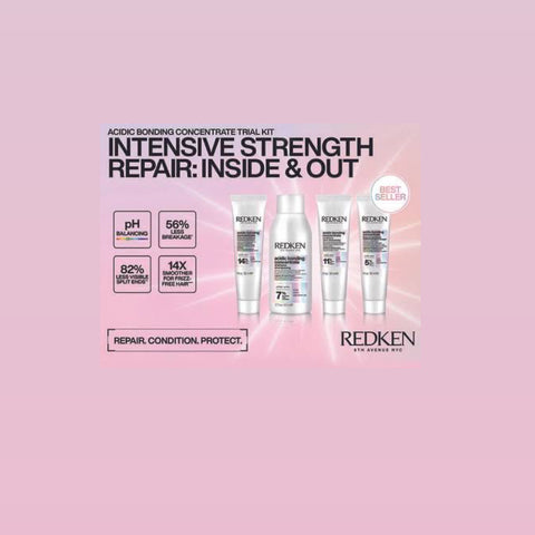 Kit Redken - Shampoo/ Condicionador/ Tratamento/ Leave-In