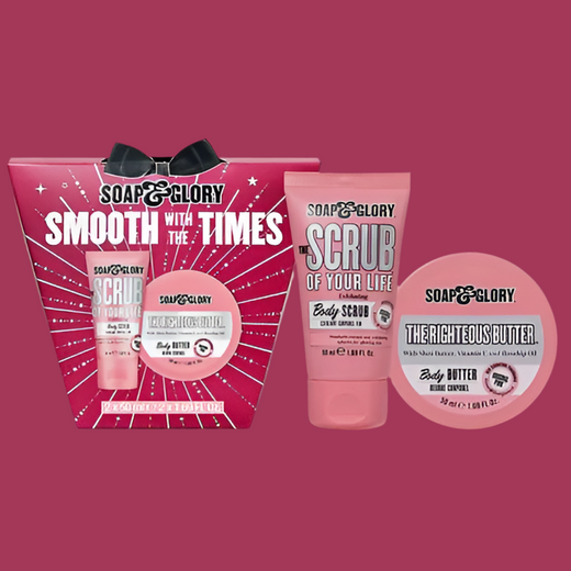Kit  Esfoliante e Hidratante corporal - Soap & Glory