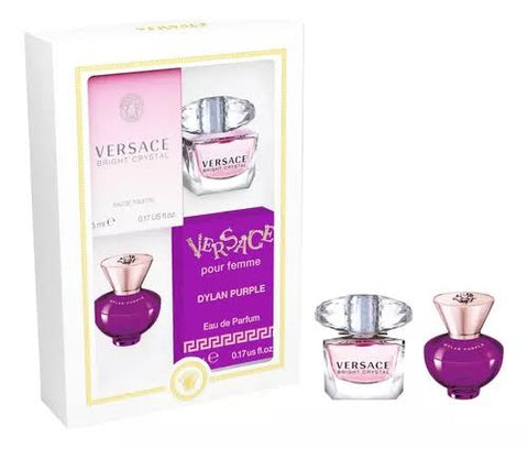 Kit Perfume miniatura Versace - 5 ml cada